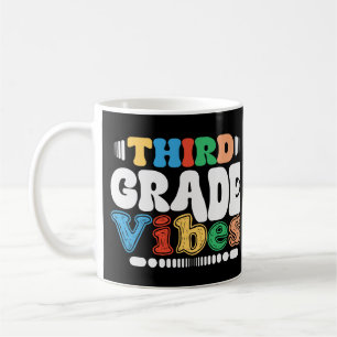 Lärare från tredje Klass Vibes Back to school Stud Kaffemugg