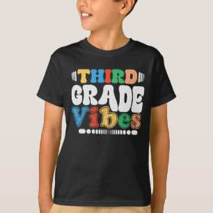 Lärare från tredje Klass Vibes Back to school Stud T Shirt