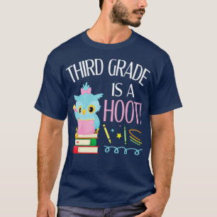 Lärare från uggla Studenter och Bokar tredje Klass T Shirt