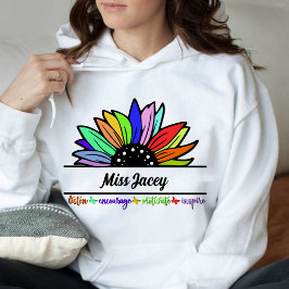 Lärare från Wildblommor, anpassningsbar T Shirt