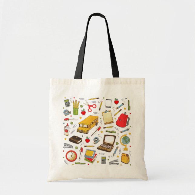 Lärare Gift Bag Tygkasse (Framsidan)