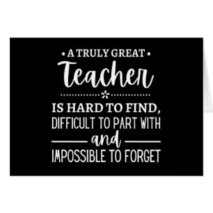 Lärare Gift, en verkligt Underbar lärare Hälsningskort