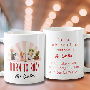 Lärare Gift, Personlig Coola Veggie Sten Kaffemugg