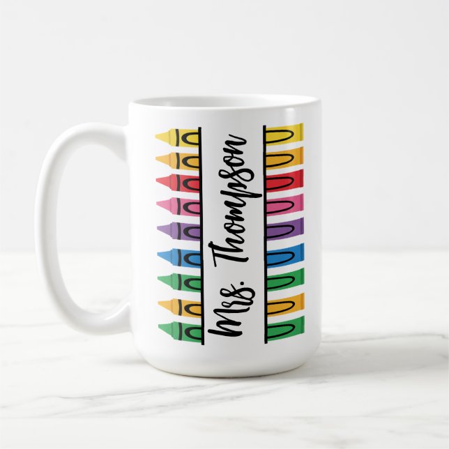 Lärare Gift - Personlig mugg Gift for Teach (Vänster)