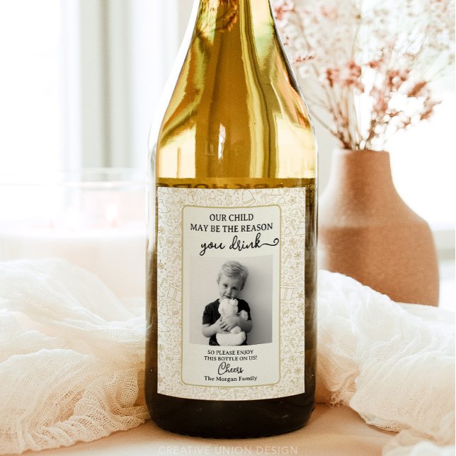Lärare Gift Vin-etikett - julklapp Vinflaska Etikett (Skapare uppladdad)