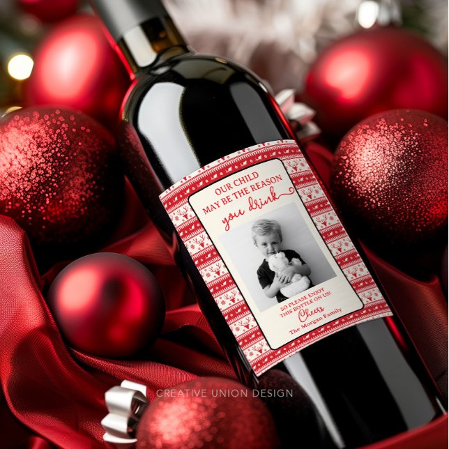 Lärare Gift Vin-etikett - julklapp Vinflaska Etikett (Skapare uppladdad)