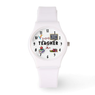 Lärare gör det med klassbevakning armbandsur