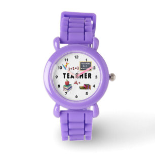 Lärare gör det med klassificerar armbandsur