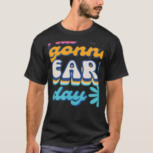 Lärare Groovy Retro Första dagen i skolan Y'all-in T Shirt