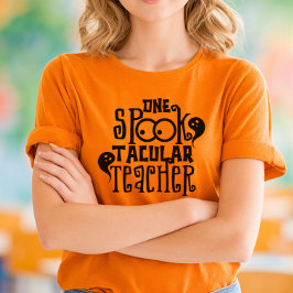 Lärare Halloween - en riktig spökstund T Shirt