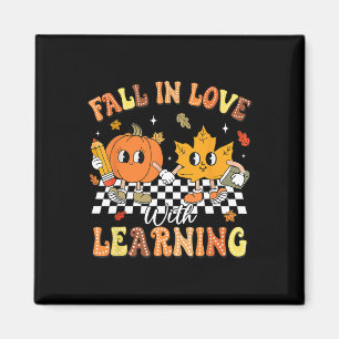 Lärare Halloween kommer in i Kärlek med inlärnings Magnet