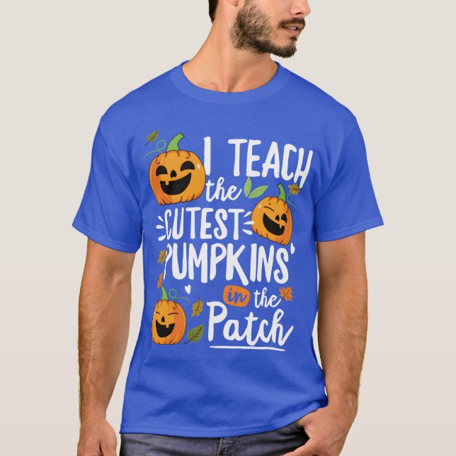 Lärare Halloween-vän till Keacher Kindergarten T Shirt (Framsida)