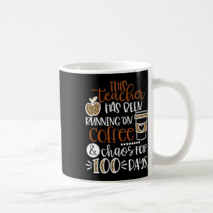 Lärare har gått på kaffe och kaos 100 D Kaffemugg