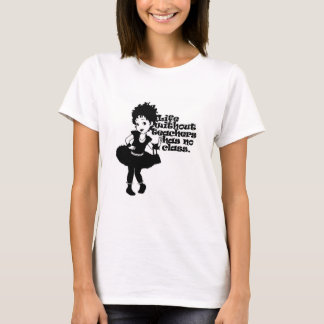 Lärare har klass med Finare Nancy T Shirt