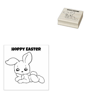 Lärare Hoppy Påsk Stämpel