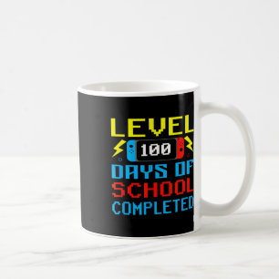 Lärare i 100 dagar med skolgamare kaffemugg