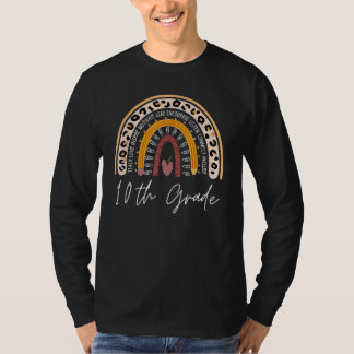 Lärare i 10:e klass tillbaka till skolan lär kärle t shirt