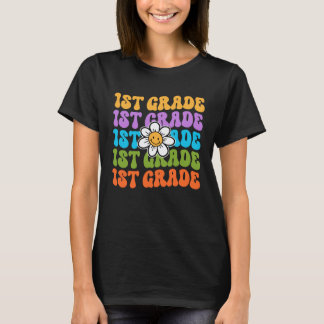 Lärare i 1:a klass åter till skolan första dagen u t shirt