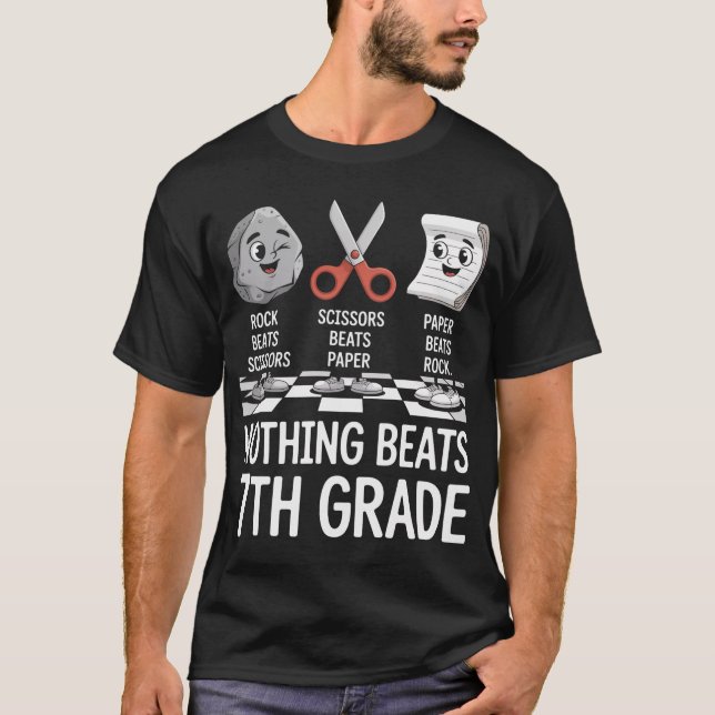 Lärare i 7:e Klass, Back to school T Shirt (Framsida)