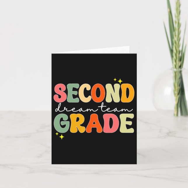 Lärare i andra Klass Dream Studenter tillbaka till Kort (Framsida)