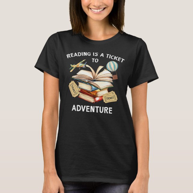 Lärare i Äventyr Studenter är en Biljett till T Shirt (Framsida)