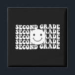 Lärare i back to school andra Klass Magnet<br><div class="desc">Andra Klass-skiftet,  andra Klass Tröja för lärare,  andra Klass,  andra Klass,  Tröja för lärare,  Klass 2 Tröja för lärare,  andra Klass-lärarpresenten,  andra Tees</div>