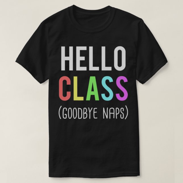 Lärare i Back to school T Shirt (Design framsida)