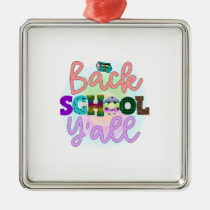 Lärare i bakskolan Y Alla Julgransprydnad Metall