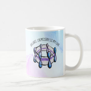 Lärare i den ekologiska kemin Kärlek Molecule Stud Kaffemugg