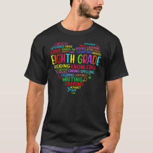 Lärare i det åttonde Klass-teamet Student tillbaka T Shirt