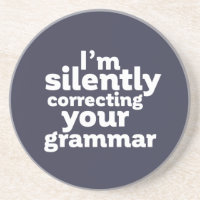 Lärare i engelska som tyst korrigerar Grammar