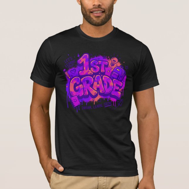 Lärare i första klass T-shirt (Framsida)