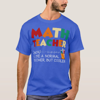 Lärare i Funny Math T Shirt