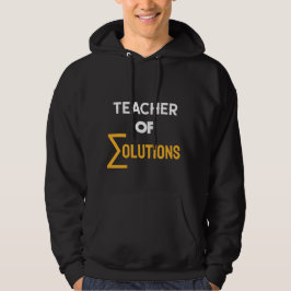 Lärare i hitolutions Algebra Math Lärare Hoodie