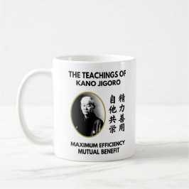 Lärare i Jigoro Kano Japanska Judo Kaffemugg