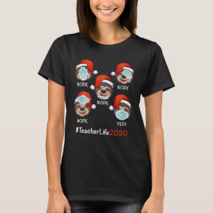 Lärare i julhelgen Life 2020 Sjunde våningen T Shirt