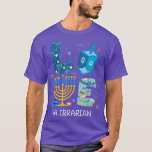 Lärare i KÄRLEK, Lärare i, Menorah Jewish Hanukk T Shirt