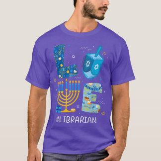 Lärare i KÄRLEK, Lärare i, Menorah Jewish Hanukk T Shirt