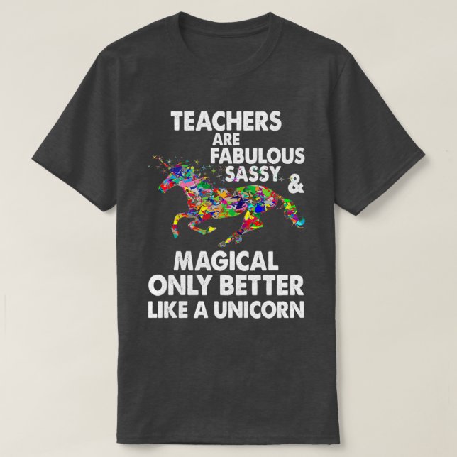 Lärare i lärarexamen är en fantastisk sassy amp ma t shirt (Design framsida)