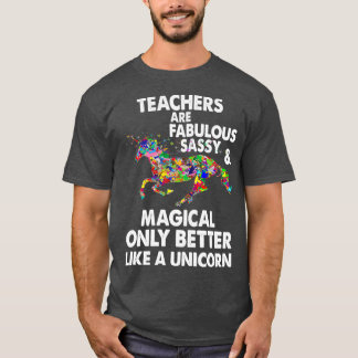 Lärare i lärarexamen är en fantastisk sassy amp ma t shirt