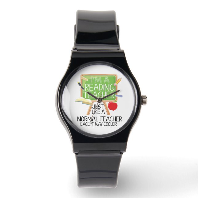 Lärare i läsning armbandsur (Framsida)