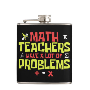 Lärare i Math - Lot Problems Joke Fickplunta