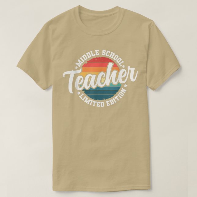 Lärare i Mitten T Shirt (Design framsida)