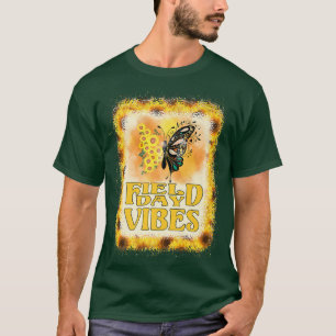 Lärare i solrosblomma Student Fält T Shirt