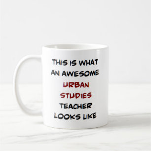 Lärare i stadsstudier, fantastisk kaffemugg