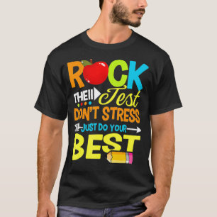 Lärare i Sten med testriktur T Shirt