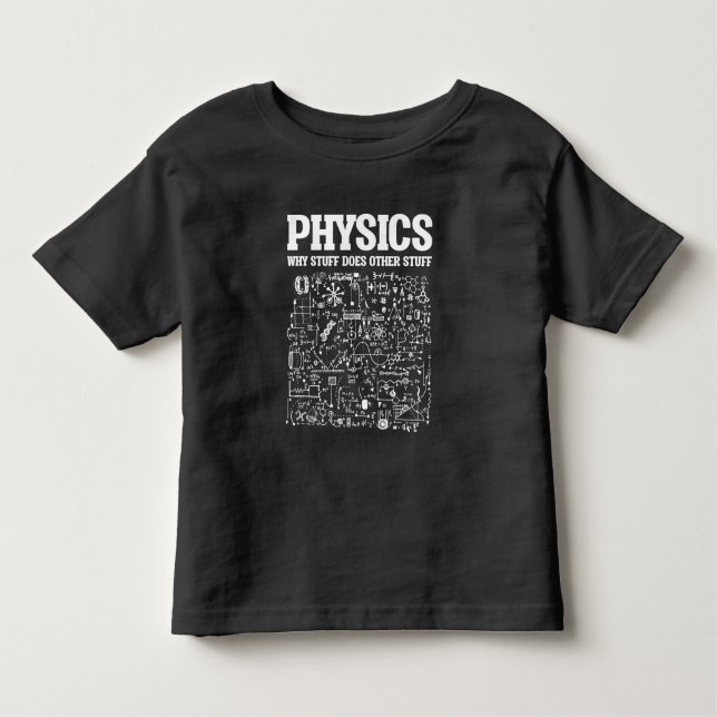 Lärare i Student fysik Science T Shirt (Framsida)