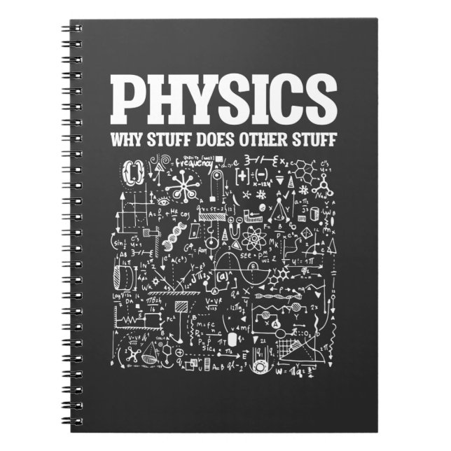 Lärare i Student Physics Science Anteckningsbok (Framsidan)