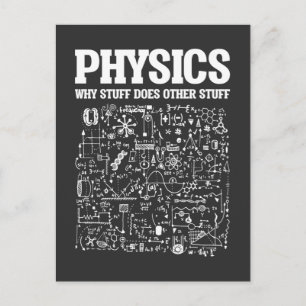 Lärare i Student Physics Science Vykort