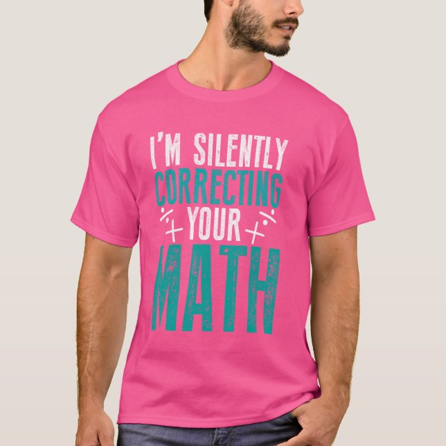 Lärare i Student vid Math Älskare Geek Education T Shirt (Framsida)